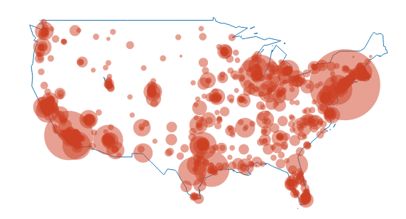 Cartographie USA