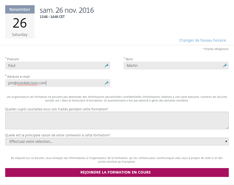 Attente salle de classe virtuelle