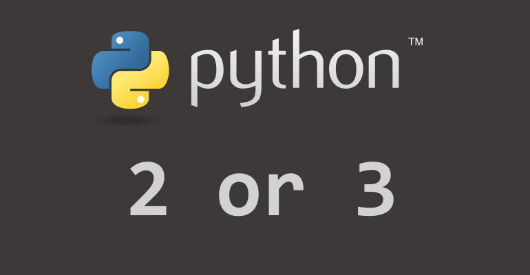 python 2 vs 3