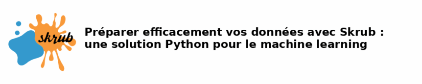skrub préparation de données